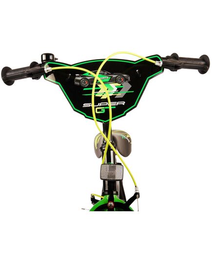 Volare Super GT Kinderfahrrad – Jungen – 16 Zoll – Grün – Zwei Handbremsen