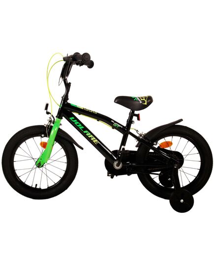 Volare Super GT Kinderfahrrad – Jungen – 16 Zoll – Grün – Zwei Handbremsen