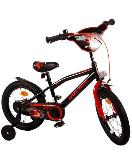 Volare Super GT Kinderfahrrad - Jungen - 16 Zoll - Rot