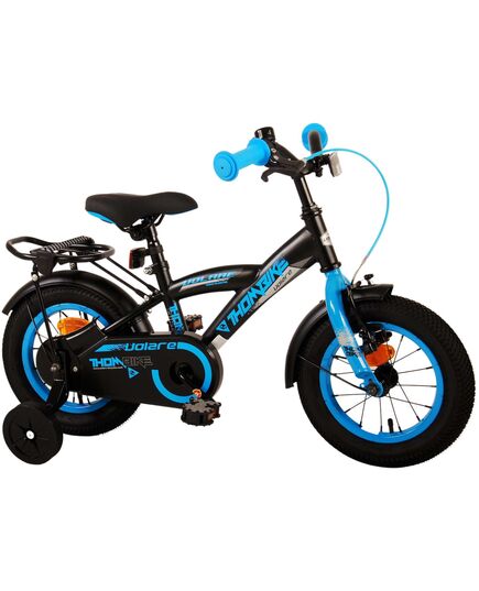 Volare Thombike Kinderfahrrad – Jungen – 12 Zoll – Schwarz Blau