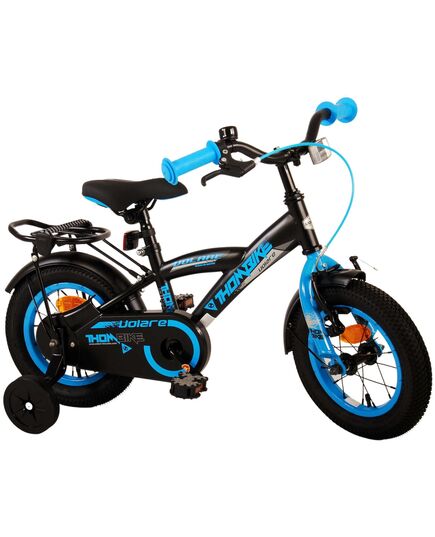 Volare Thombike Kinderfahrrad – Jungen – 12 Zoll – Schwarz Blau