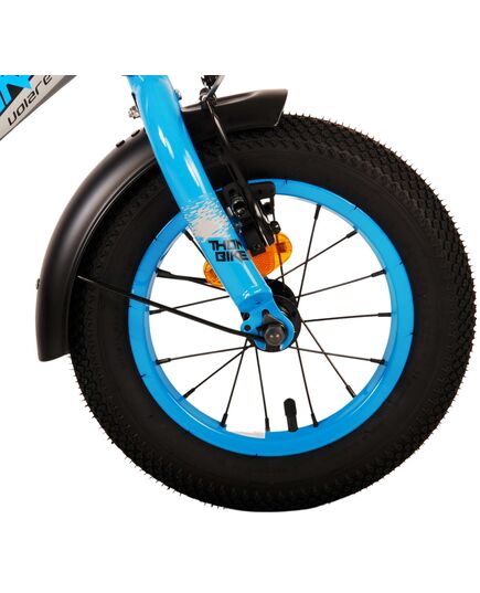 Volare Thombike Kinderfahrrad – Jungen – 12 Zoll – Schwarz Blau