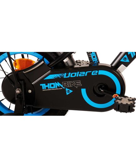 Volare Thombike Kinderfahrrad – Jungen – 12 Zoll – Schwarz Blau