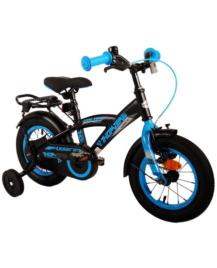 Volare Thombike Kinderfahrrad – Jungen – 12 Zoll – Schwarz Blau