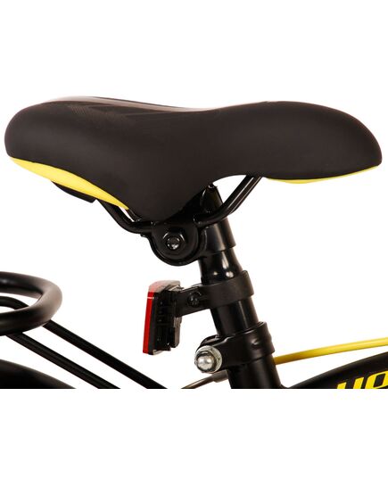 Volare Thombike Kinderfahrrad – Jungen – 12 Zoll – Schwarz Gelb – Zwei Handbremsen