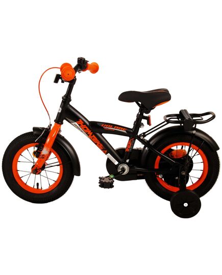 Volare Thombike Kinderfahrrad – Jungen – 12 Zoll – Schwarz Orange