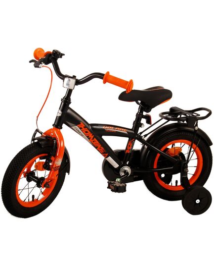 Volare Thombike Kinderfahrrad – Jungen – 12 Zoll – Schwarz Orange
