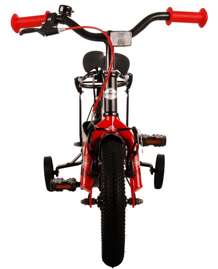 Volare Thombike Kinderfahrrad – Jungen – 12 Zoll – Schwarz Rot