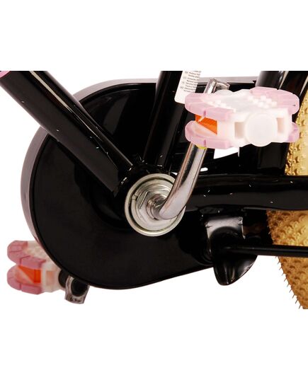 Volare Excellent Kinderfahrrad – Mädchen – 16 Zoll – Schwarz – 95 % zusammengebaut