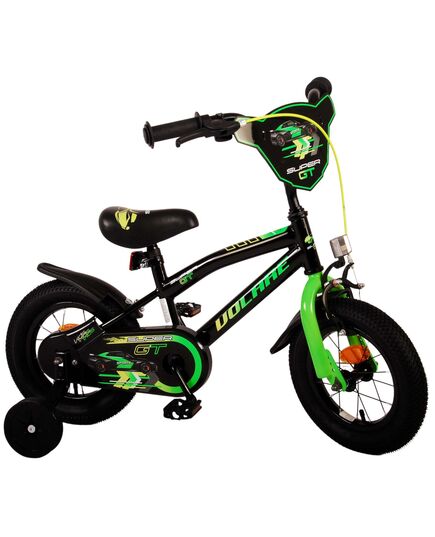 Volare Super GT Kinderfahrrad - Jungen - 12 Zoll - Grün