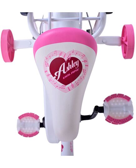 Volare Ashley Kinderfahrrad – Mädchen – 14 Zoll – Weiß
