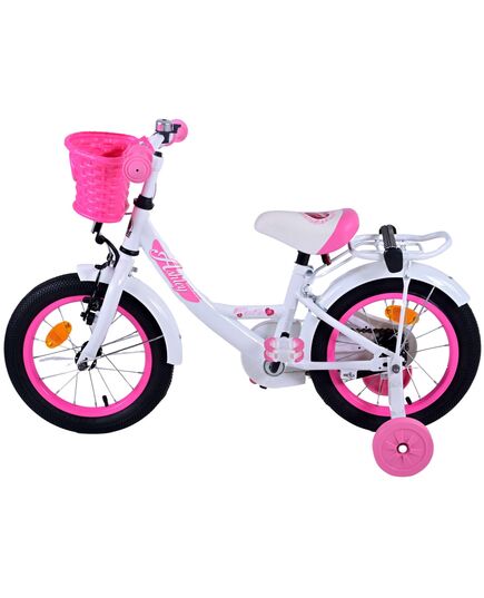 Volare Ashley Kinderfahrrad – Mädchen – 14 Zoll – Weiß