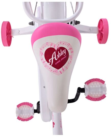 Volare Ashley Kinderfahrrad – Mädchen – 16 Zoll – Weiß
