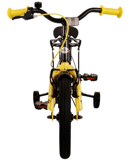 Volare Thombike Kinderfahrrad – Jungen – 14 Zoll – Schwarz Gelb