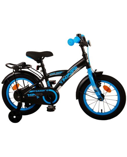 Volare Thombike Kinderfahrrad – Jungen – 14 Zoll – Schwarz Blau