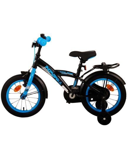 Volare Thombike Kinderfahrrad – Jungen – 14 Zoll – Schwarz Blau