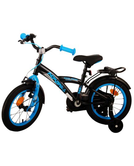 Volare Thombike Kinderfahrrad – Jungen – 14 Zoll – Schwarz Blau