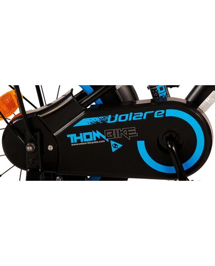 Volare Thombike Kinderfahrrad – Jungen – 14 Zoll – Schwarz Blau