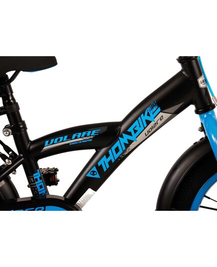 Volare Thombike Kinderfahrrad – Jungen – 14 Zoll – Schwarz Blau