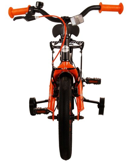 Volare Thombike Kinderfahrrad – Jungen – 14 Zoll – Schwarz Orange