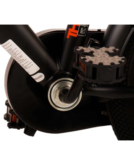Volare Thombike Kinderfahrrad – Jungen – 14 Zoll – Schwarz Orange