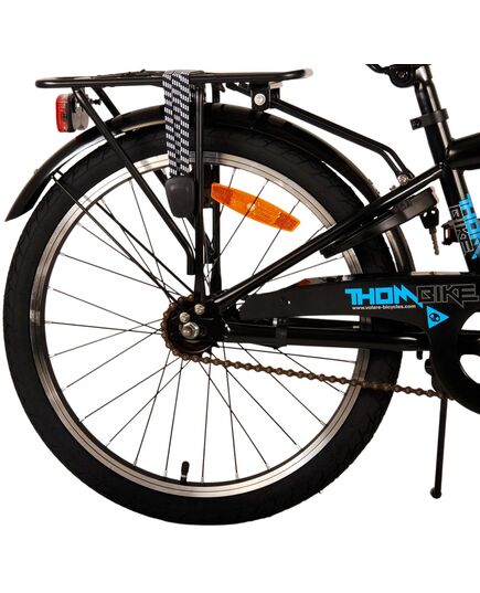 Volare Thombike Kinderfahrrad – Jungen – 20 Zoll – Schwarz Blau