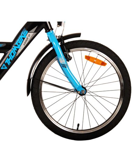 Volare Thombike Kinderfahrrad – Jungen – 20 Zoll – Schwarz Blau
