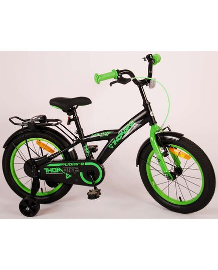 Volare Thombike Kinderfahrrad – Jungen – 16 Zoll – Schwarz Grün