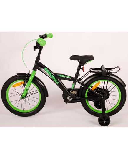 Volare Thombike Kinderfahrrad – Jungen – 16 Zoll – Schwarz Grün