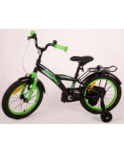 Volare Thombike Kinderfahrrad – Jungen – 16 Zoll – Schwarz Grün