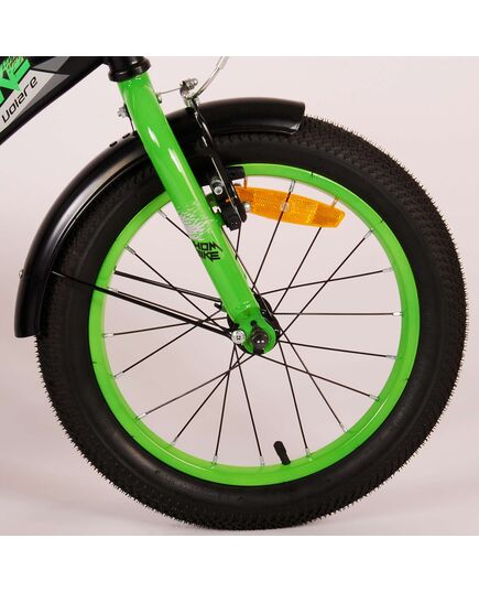 Volare Thombike Kinderfahrrad – Jungen – 16 Zoll – Schwarz Grün