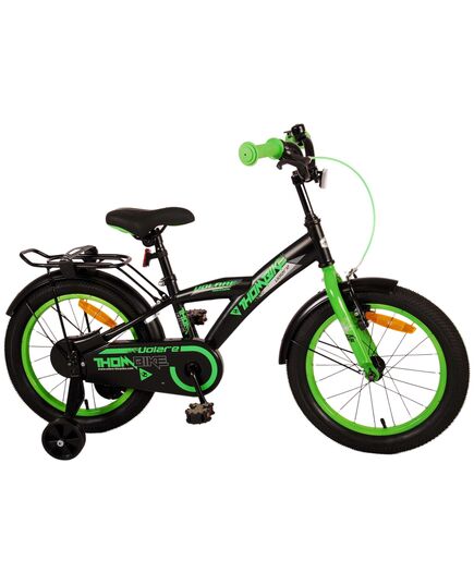Volare Thombike Kinderfahrrad – Jungen – 16 Zoll – Schwarz Grün