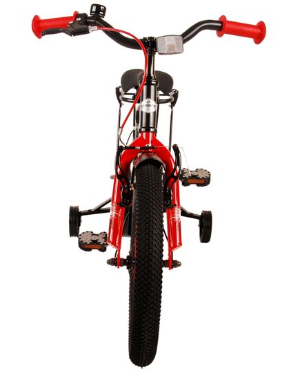 Volare Thombike Kinderfahrrad – Jungen – 16 Zoll – Schwarz Rot