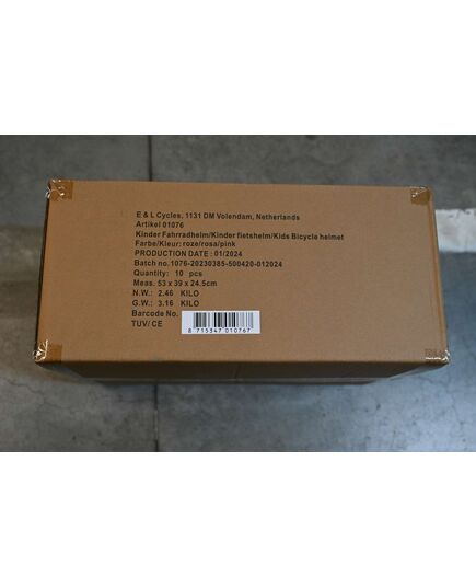 Volare Fahrradhelm – Kinder – Rosa – 47–51 cm