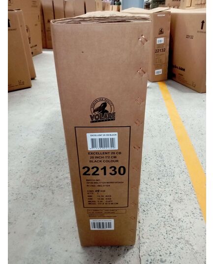 Volare Excellent Kinderfahrrad – Mädchen – 20 Zoll – Schwarz