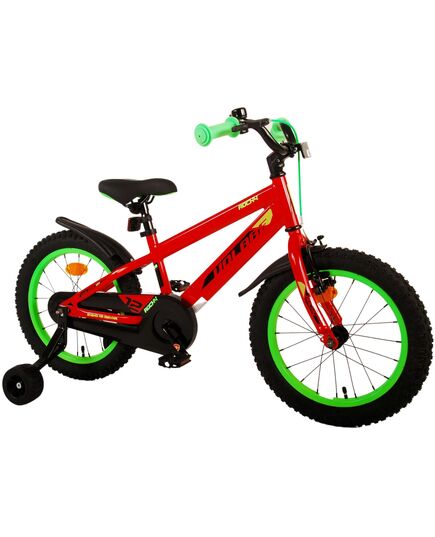 Volare Rocky Kinderfahrrad - Jungen - 16 Zoll - Rot