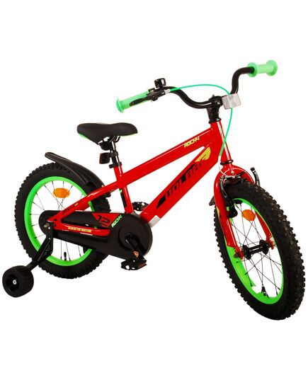 Volare Rocky Kinderfahrrad - Jungen - 16 Zoll - Rot
