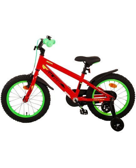 Volare Rocky Kinderfahrrad - Jungen - 16 Zoll - Rot