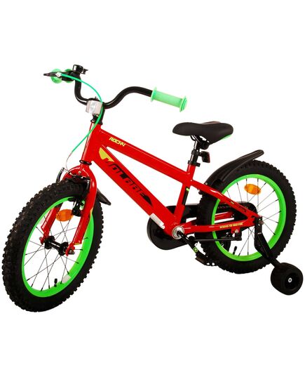 Volare Rocky Kinderfahrrad - Jungen - 16 Zoll - Rot