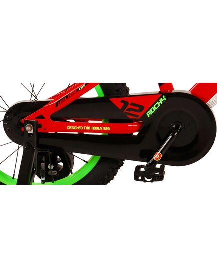 Volare Rocky Kinderfahrrad - Jungen - 16 Zoll - Rot