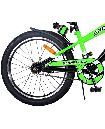 Volare Sportivo Kinderfahrrad – Jungen – 20 Zoll – Grün