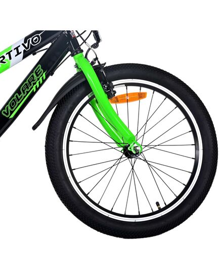 Volare Sportivo Kinderfahrrad - Jungen - 20 Zoll - Grün - 7 Gänge