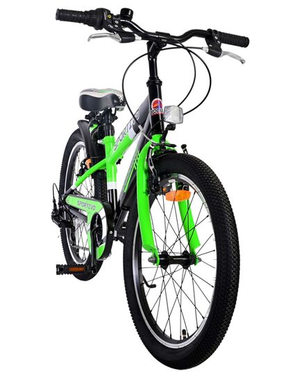 Volare Sportivo Kinderfahrrad - Jungen - 20 Zoll - Grün - 7 Gänge