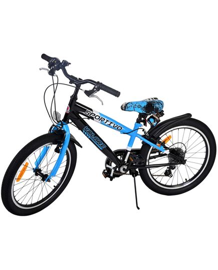 Volare Sportivo Kinderfahrrad – Jungen – 20 Zoll – Blau – 7 Gänge