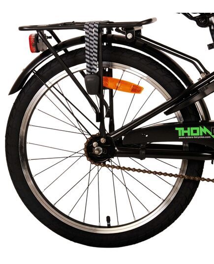 Volare Thombike Kinderfahrrad – Jungen – 20 Zoll – Schwarz Grün