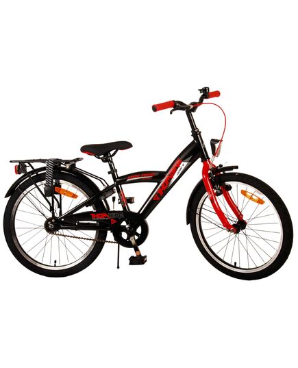 Volare Thombike Kinderfahrrad – Jungen – 20 Zoll – Schwarz Rot
