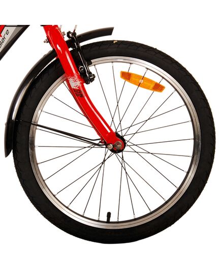 Volare Thombike Kinderfahrrad – Jungen – 20 Zoll – Schwarz Rot