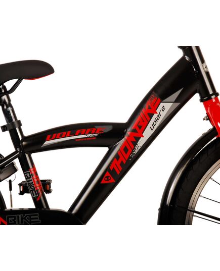 Volare Thombike Kinderfahrrad – Jungen – 20 Zoll – Schwarz Rot