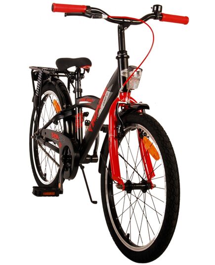 Volare Thombike Kinderfahrrad – Jungen – 20 Zoll – Schwarz Rot