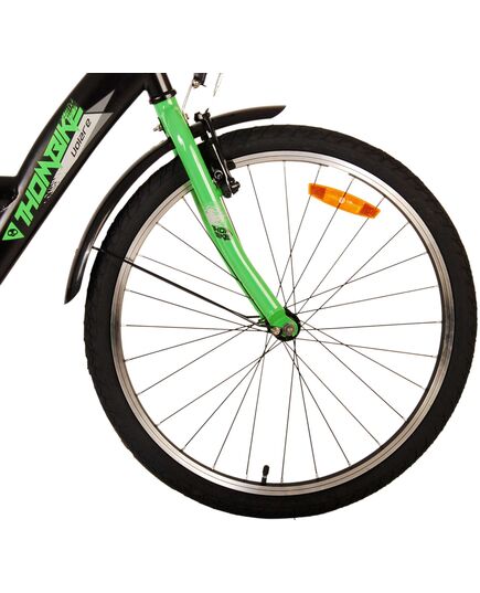 Volare Thombike Kinderfahrrad – Jungen – 24 Zoll – Schwarz Grün